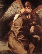 GENTILESCHI, Orazio St Francis Supported by an Angel sdgh china oil painting reproduction